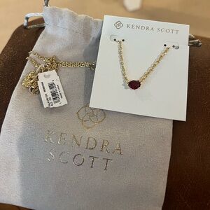 Kendra Scott Ruby Pendant